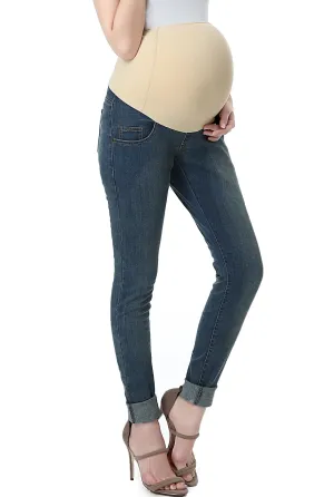 Kimi   Kai Maternity "Rae" Skinny Leg Denim Jeans