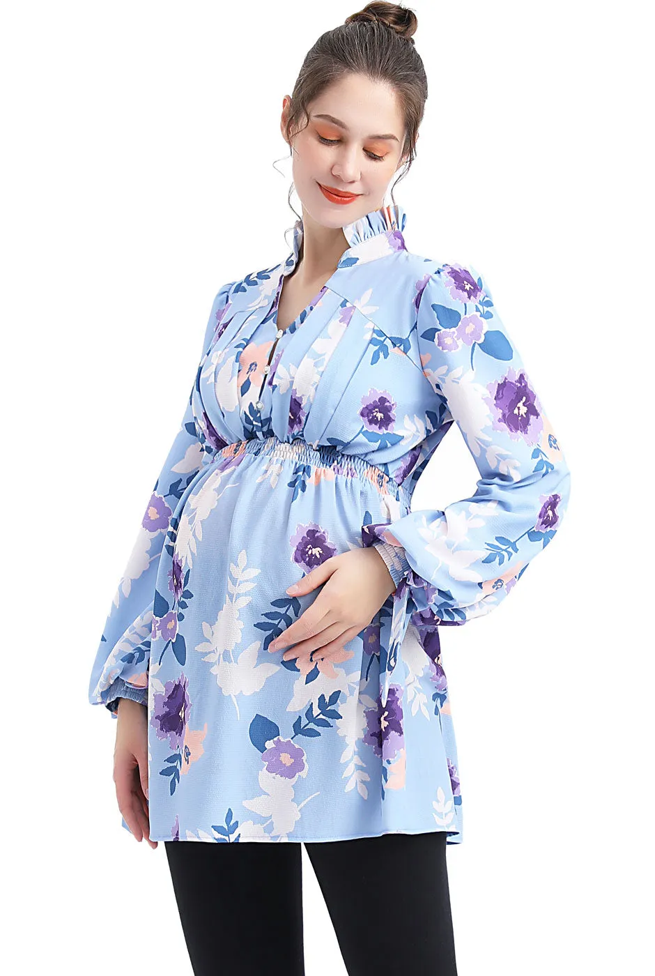 Kimi   Kai Maternity "Victoria" Nursing Blouse