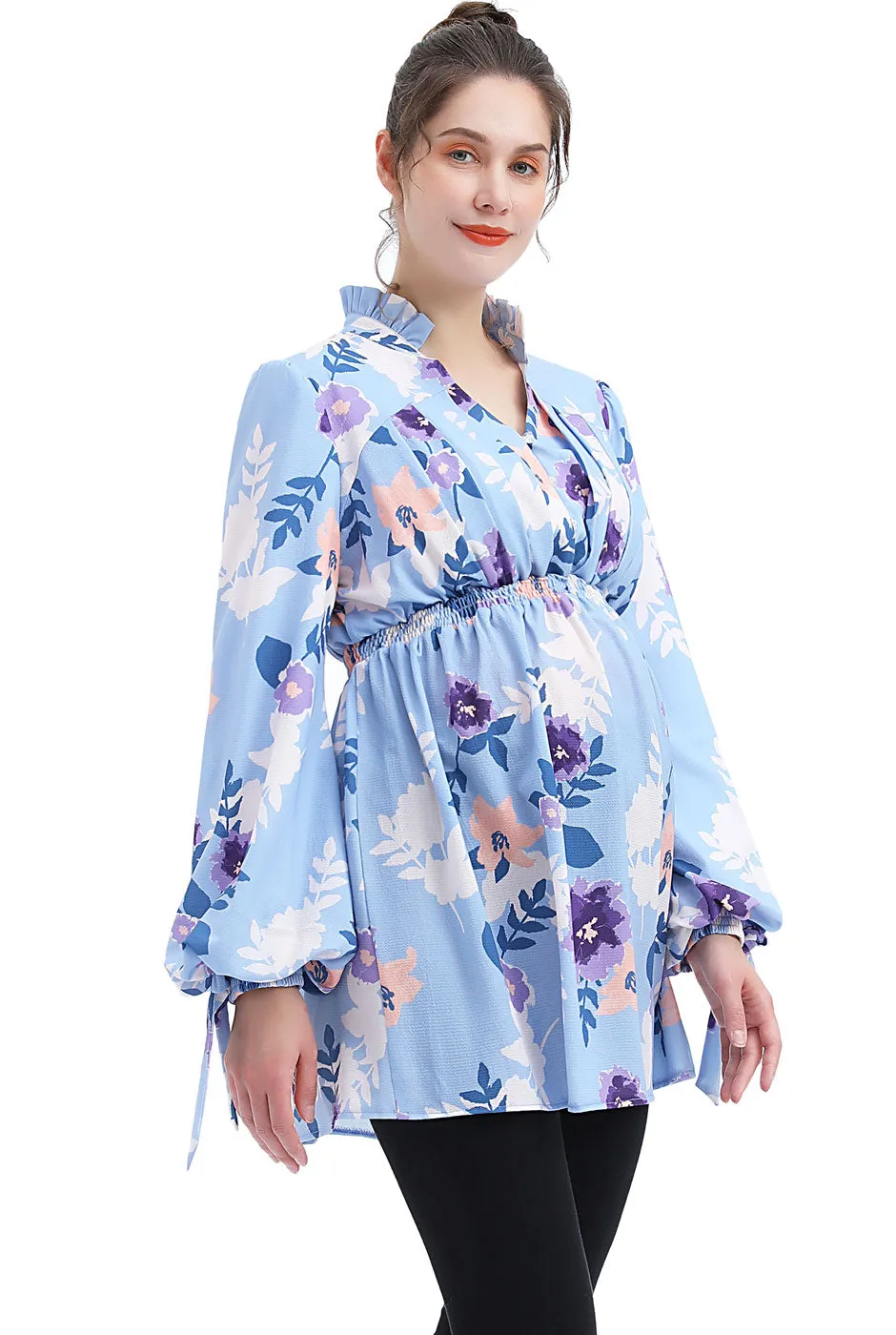 Kimi   Kai Maternity "Victoria" Nursing Blouse