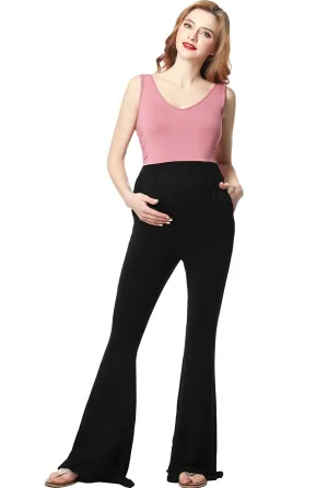 Kimi   Kai Maternity "Vivian" Colorblock Jumpsuit