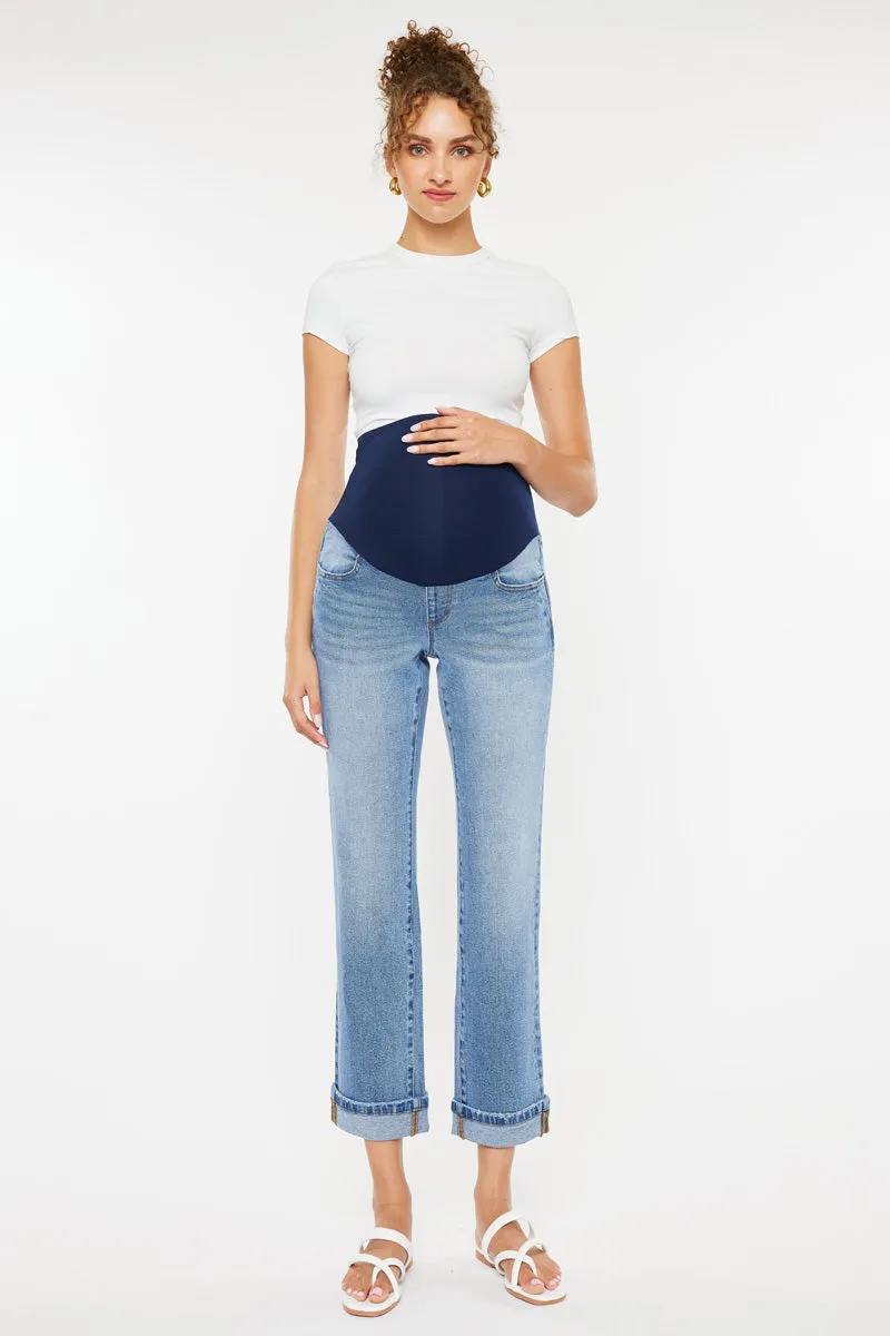 Kindra Maternity Boyfriend Jeans