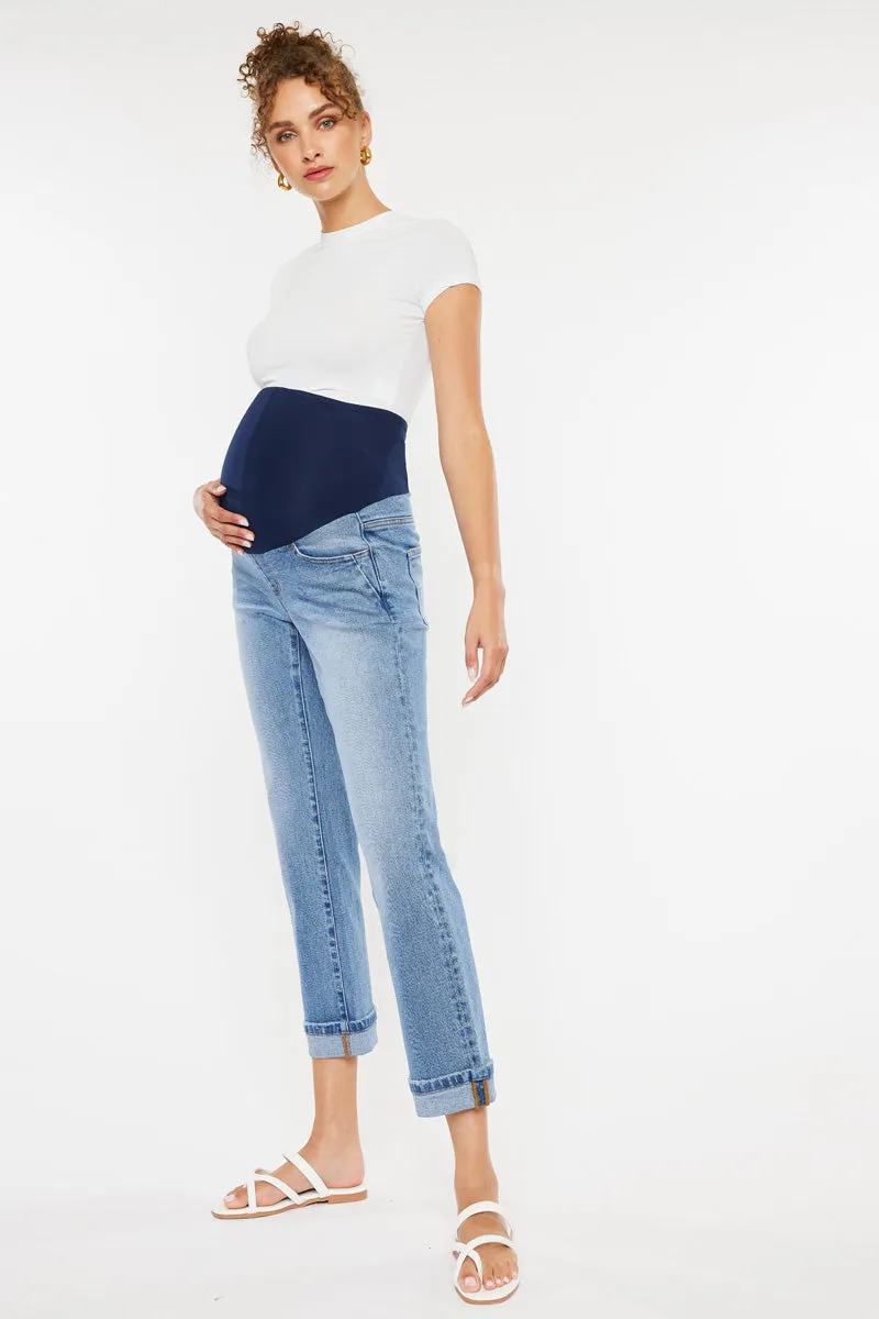 Kindra Maternity Boyfriend Jeans