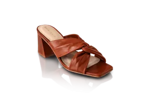 Knot Maroon Sandal