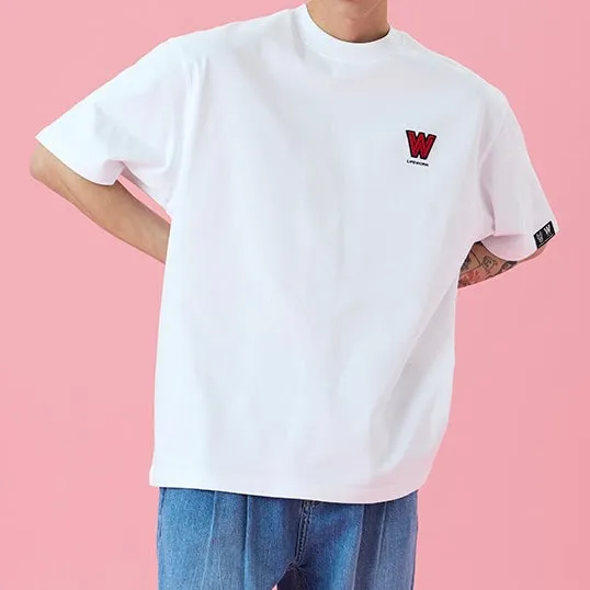 LifeWork Basic W Logo Tee White