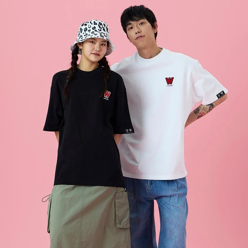 LifeWork Basic W Logo Tee White