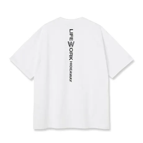 LifeWork Basic W Logo Tee White