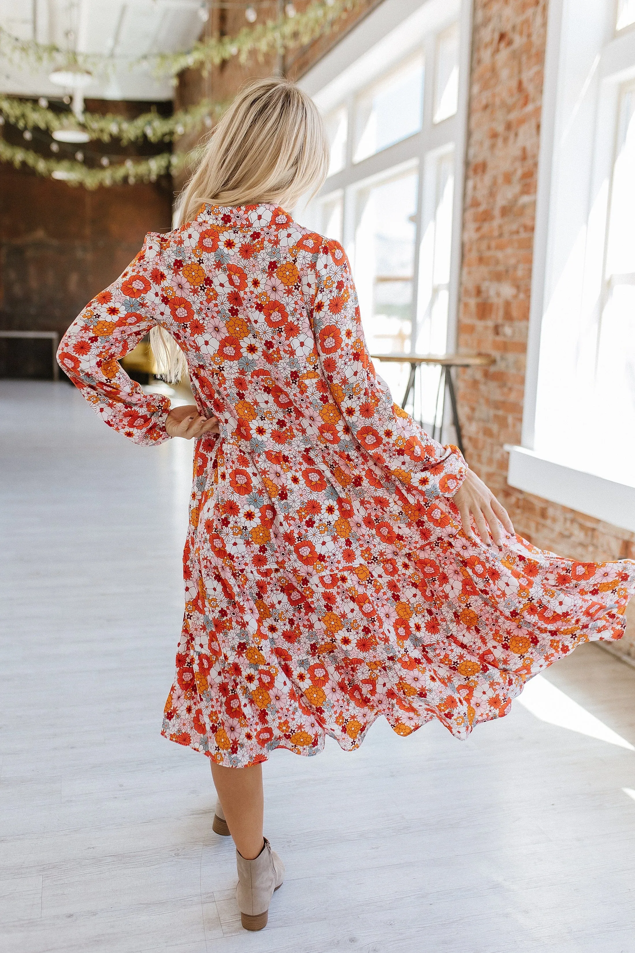 Londyn Floral Boho Dress | S-XL