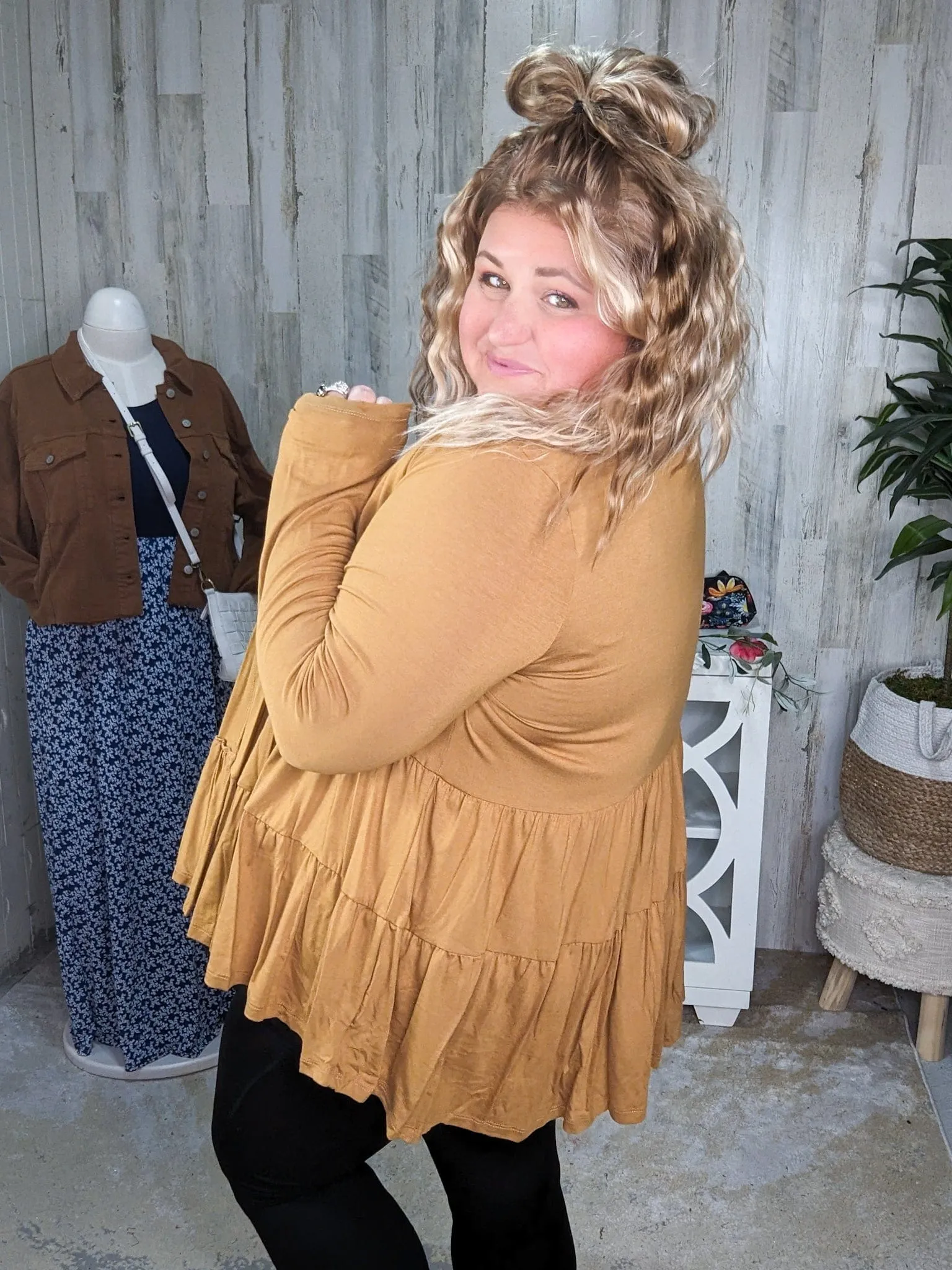 Lucia Tiered Tissue Weight Cardigan (6 colors)