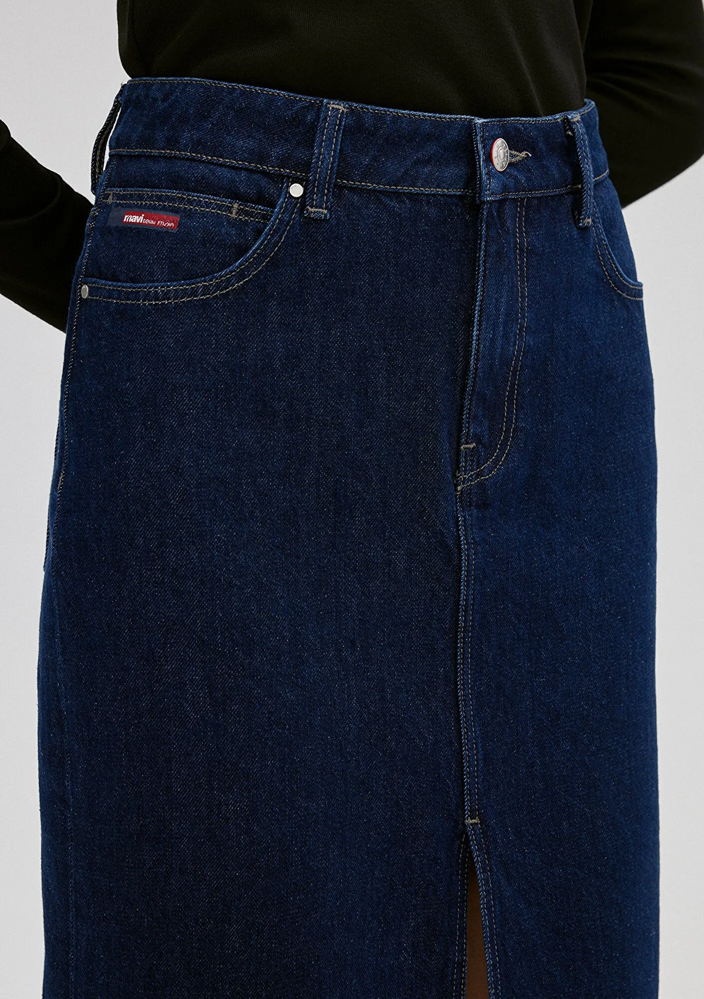 Manhattan Rinse Denim Studio 23 Jean Skirt