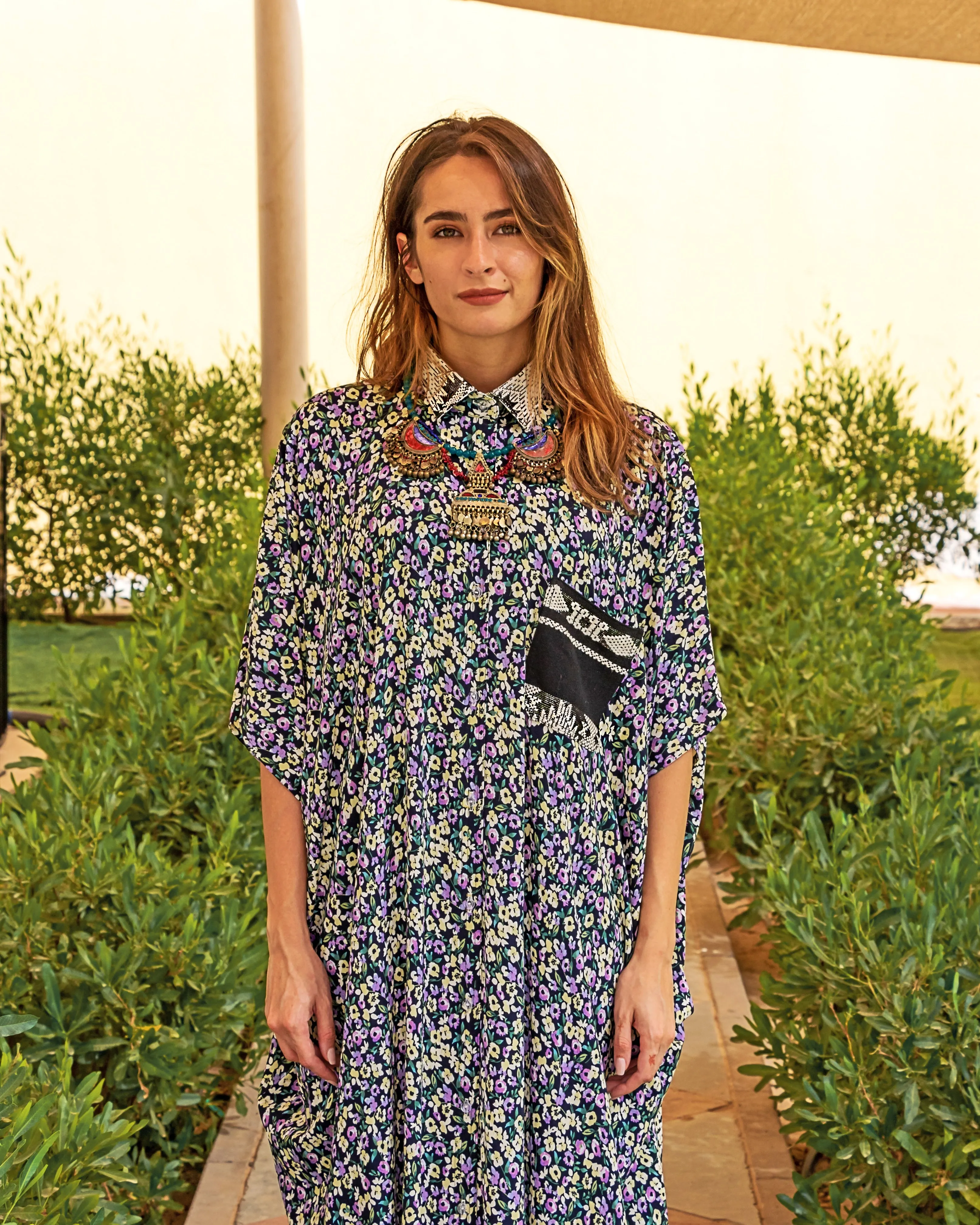 Mariquita | Cotton Caftan Dress