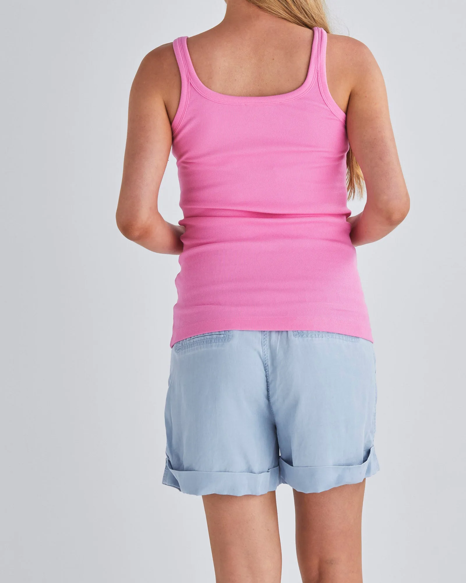 Maternity Denim Tencel  Shorts