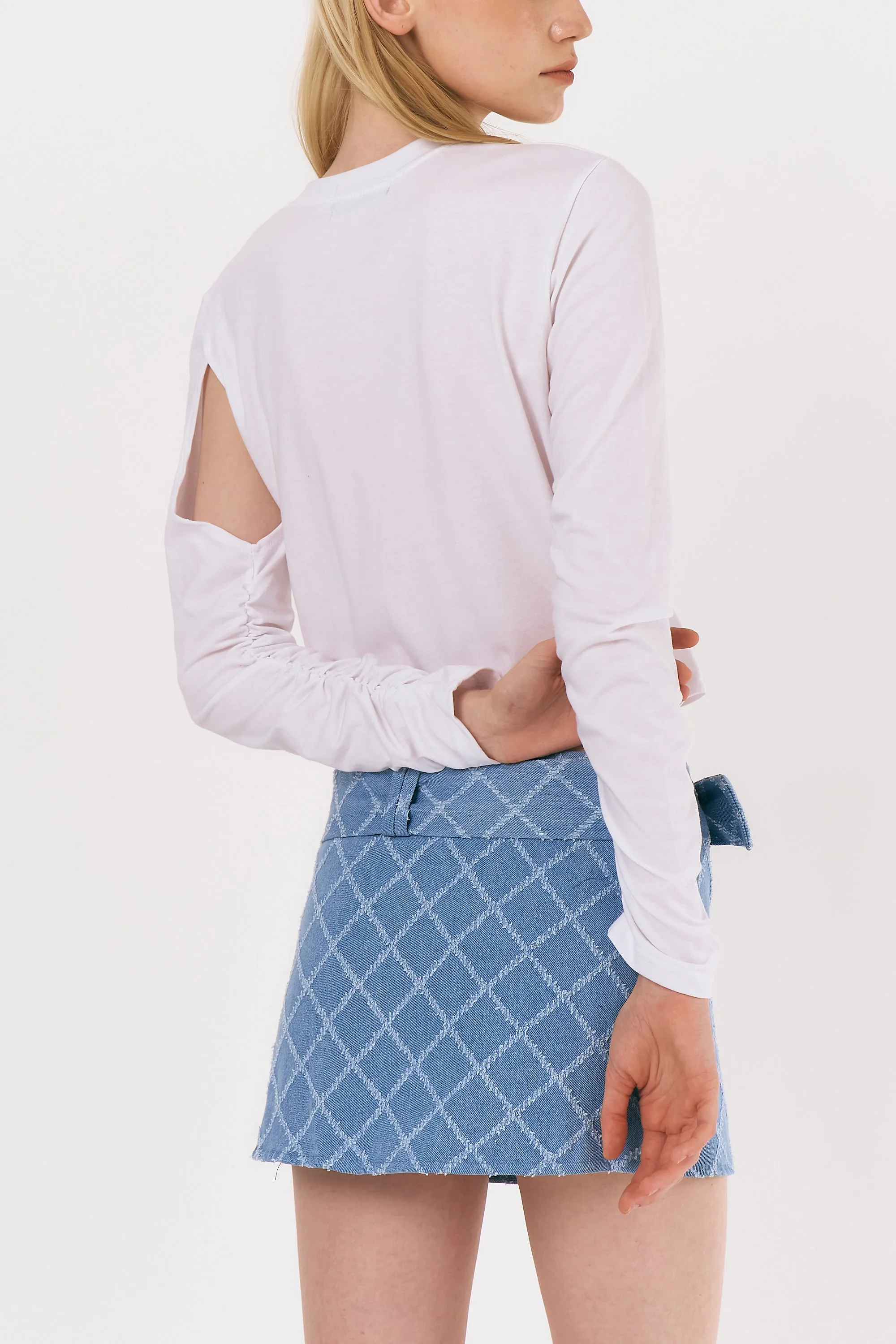 Melissa Micro Mini Denim Skirt