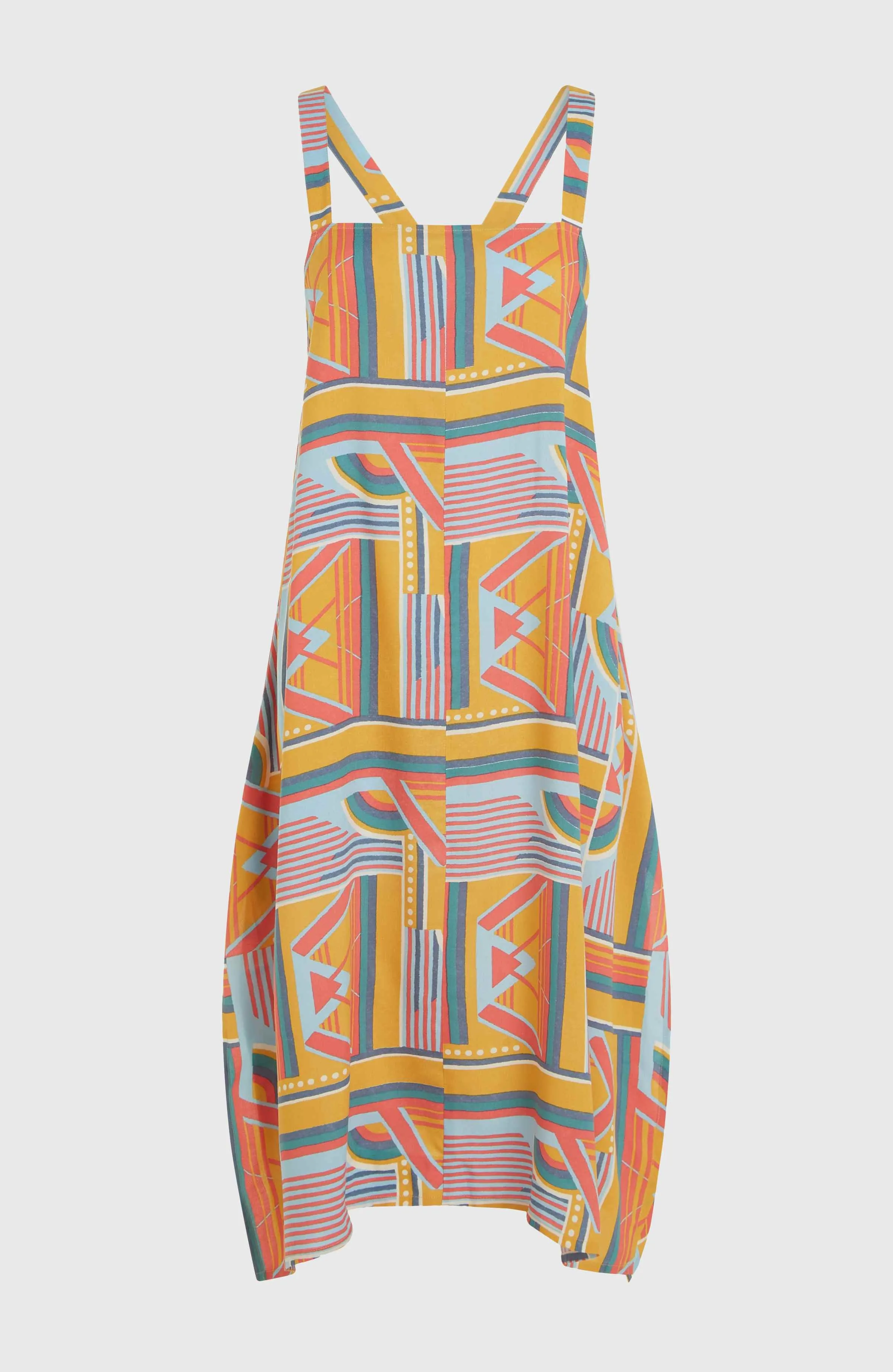 Miranda Women of the Wave Kleid | Yellow Art Geo