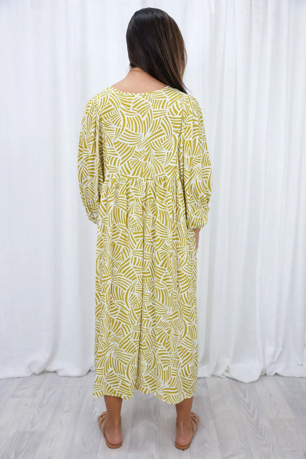 Ollie Midi Print Dress