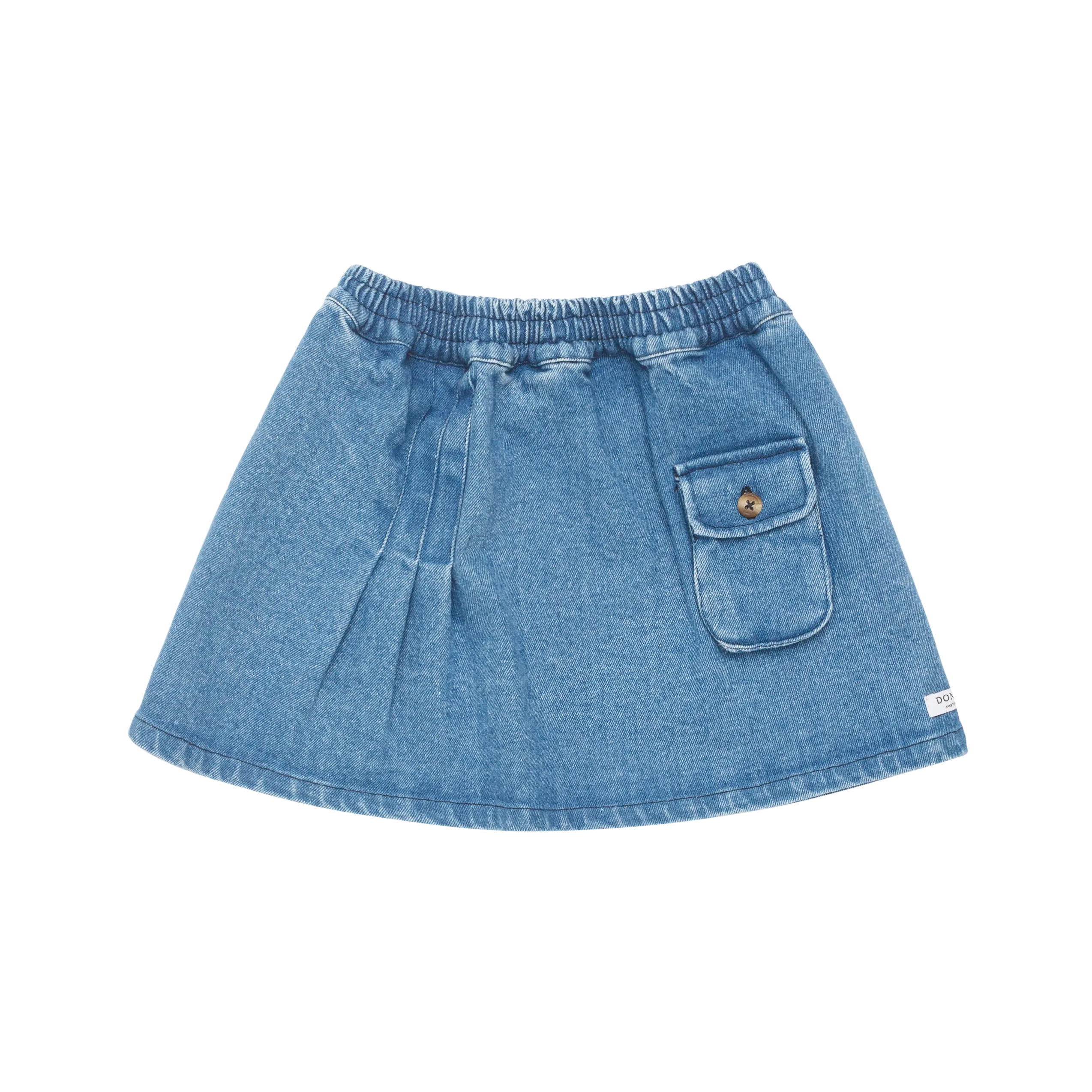 Pelles Denim Skirt | Vintage Blue