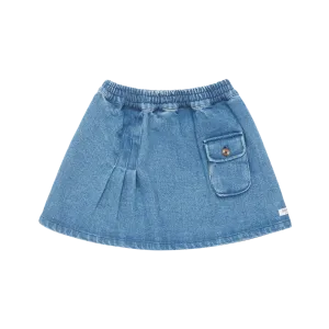 Pelles Denim Skirt | Vintage Blue