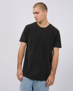 Pique Tee Washed Black