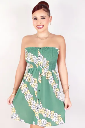 PUAKENIKENI SMOCKED BABYDOLL DRESS
