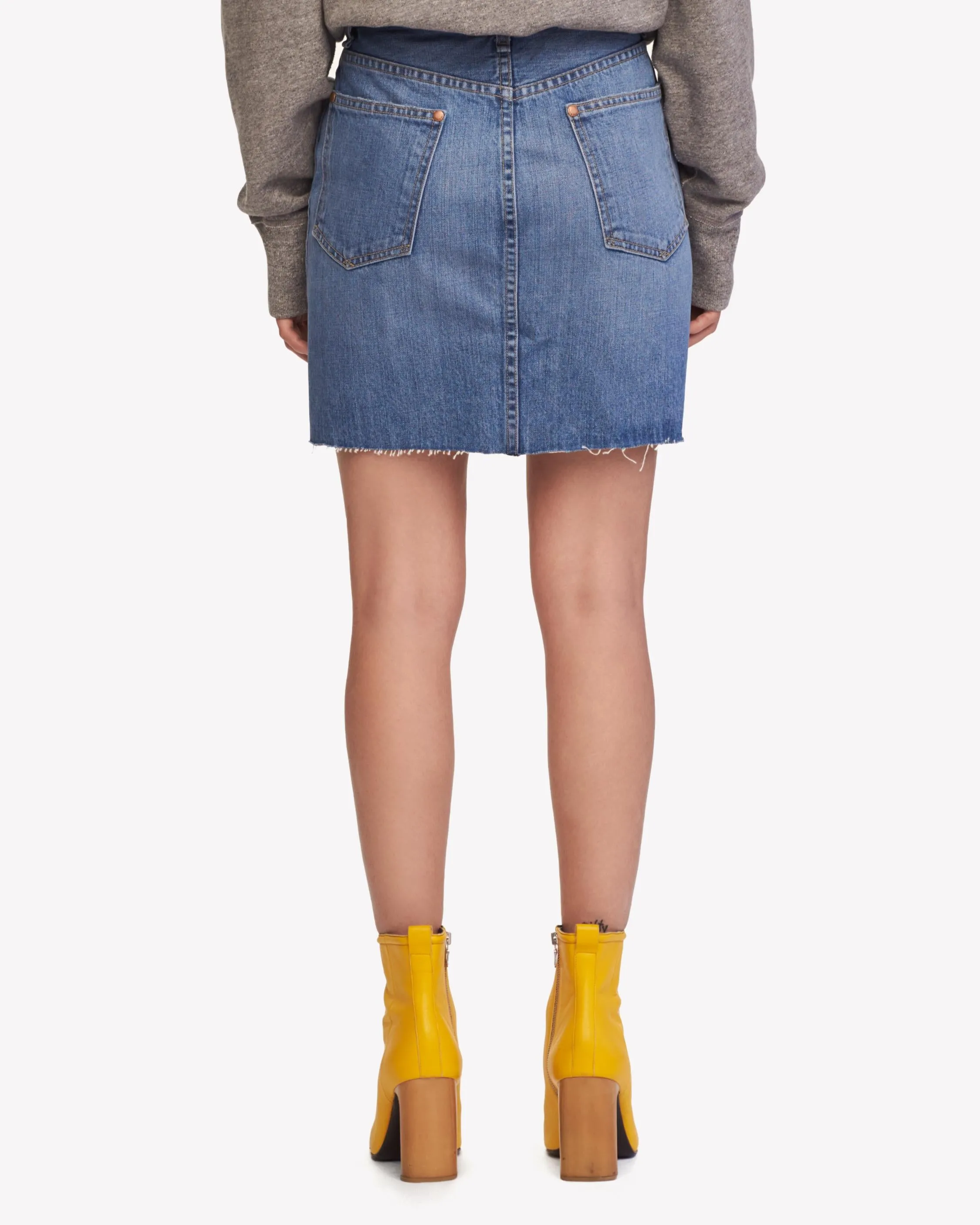 Rag & Bone - Moss Skirt in Clean Levee