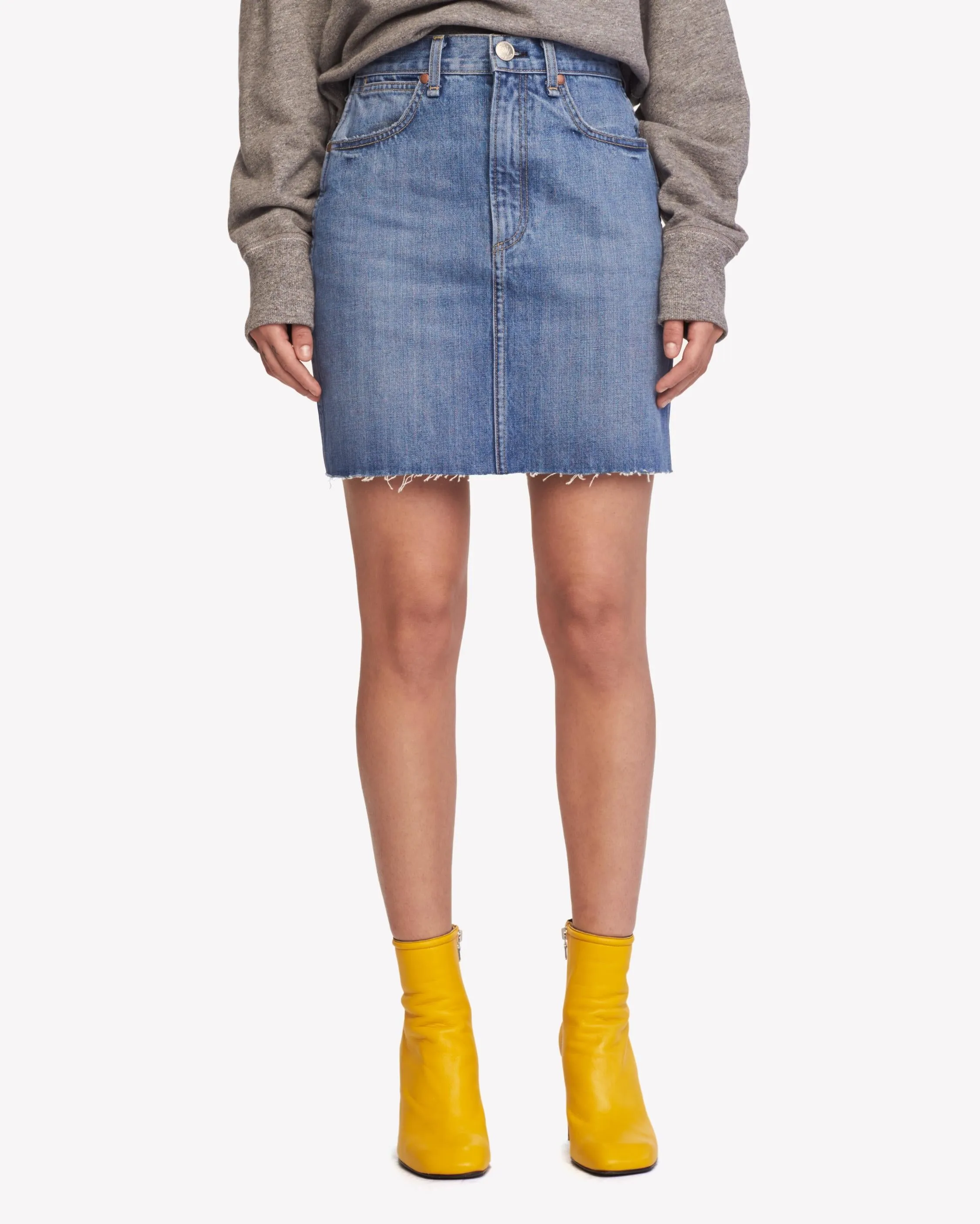 Rag & Bone - Moss Skirt in Clean Levee