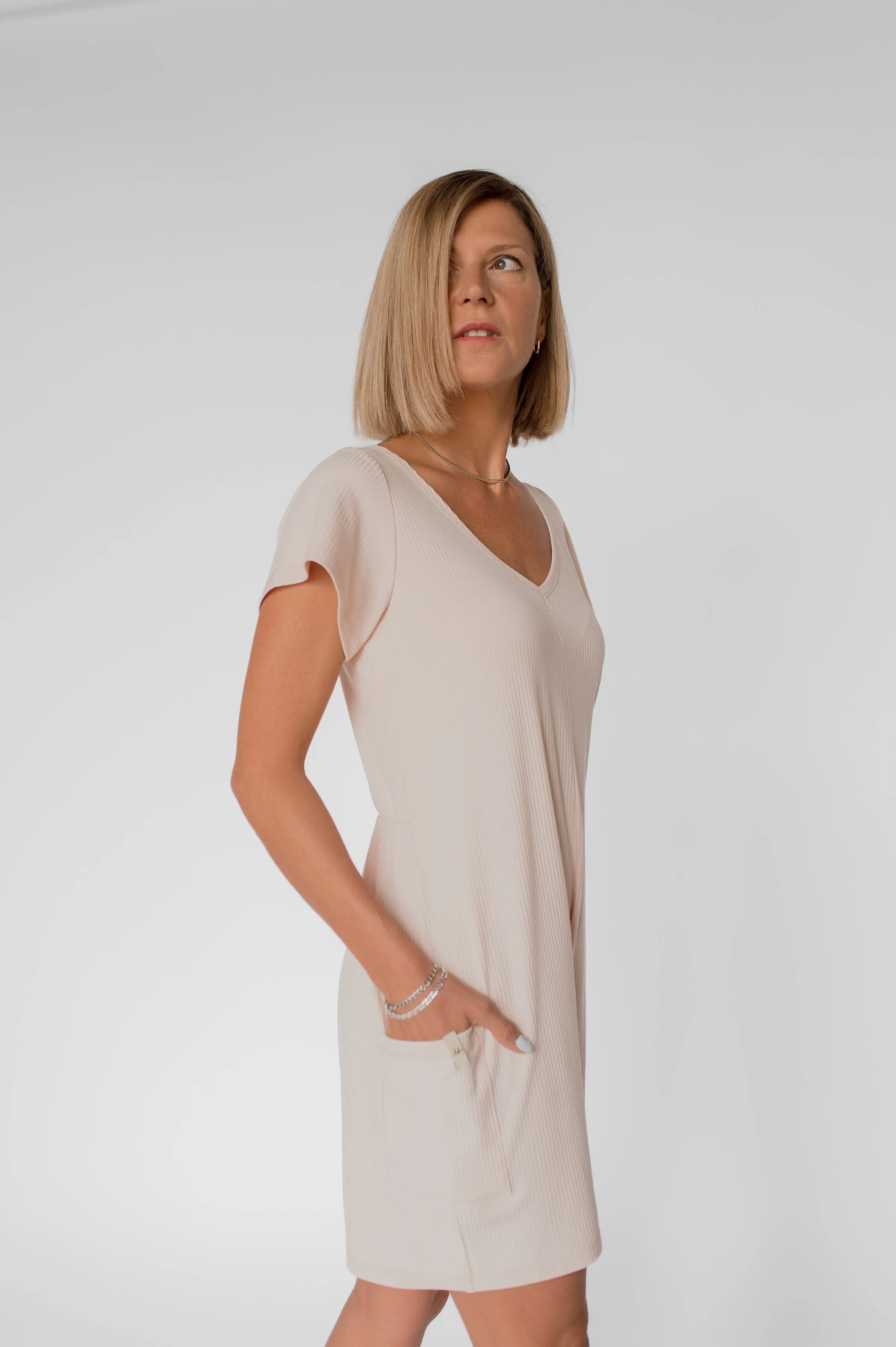Ribbed romper