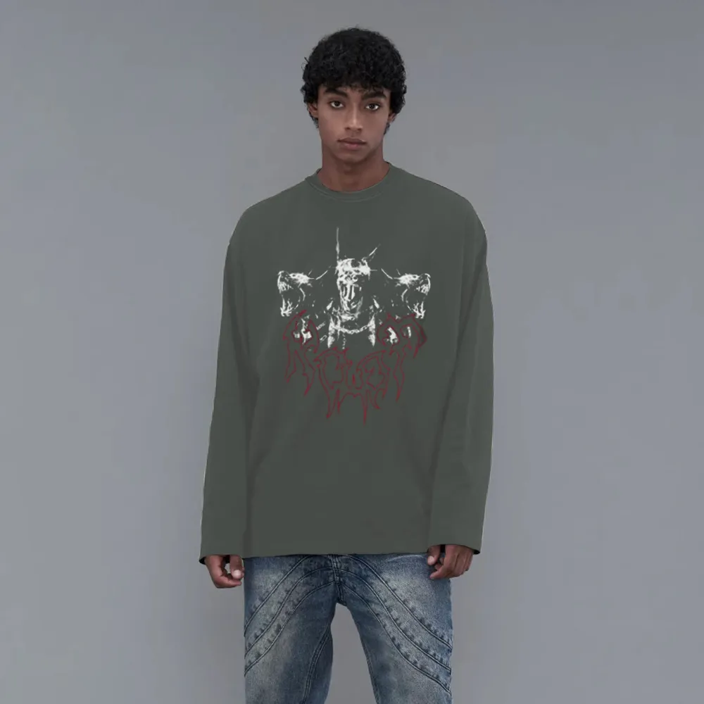 Roaring Beast Long Sleeve Sweatshirt