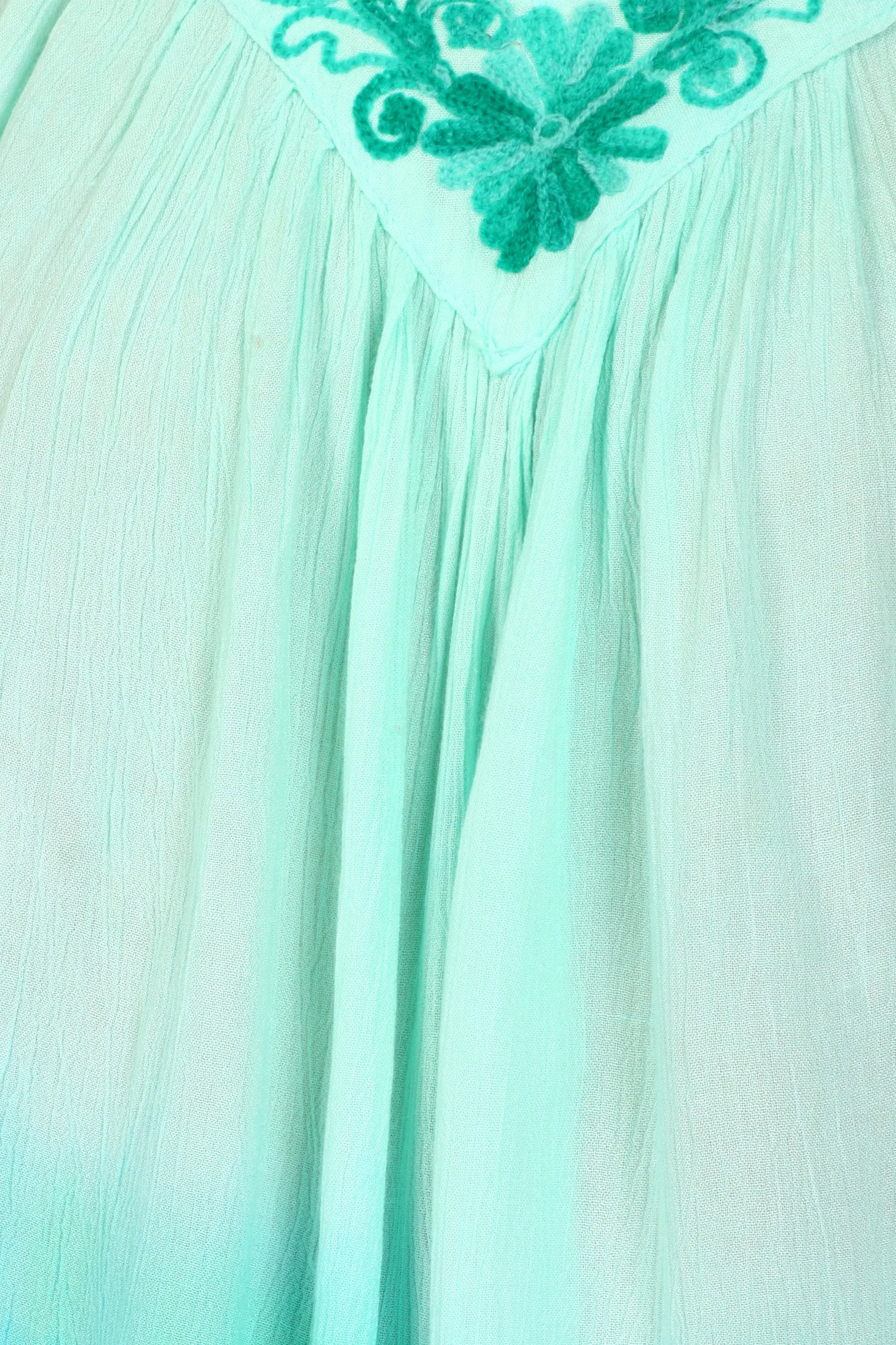 Sakkas Ombre Tie Dye Gauzy Crepe Sleeveless Relaxed Fit Top / Blouse