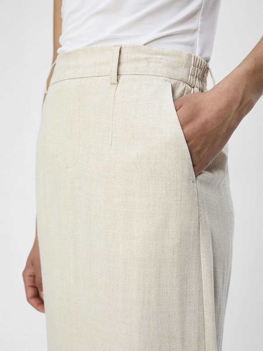 Sanne Linen Pencil Skirt