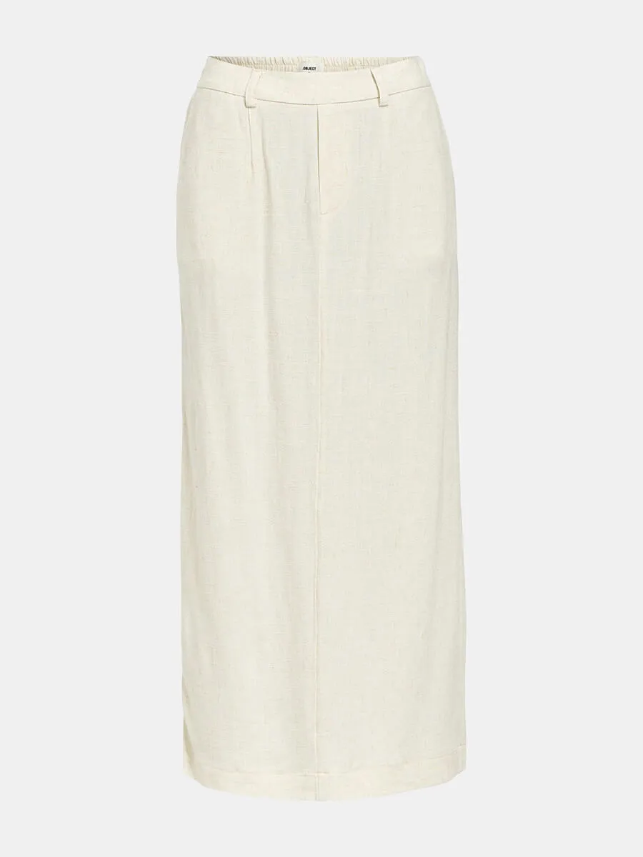 Sanne Linen Pencil Skirt