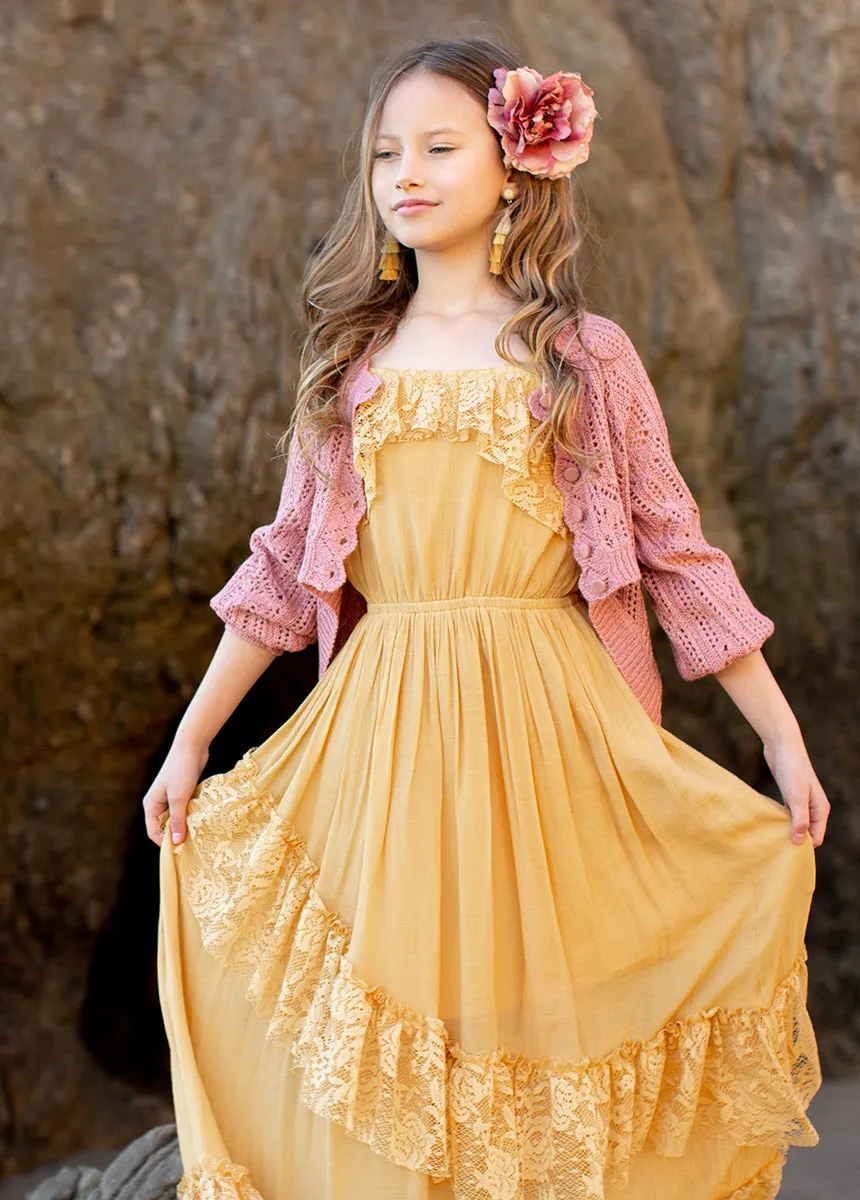 Siti Dress in Buttercup
