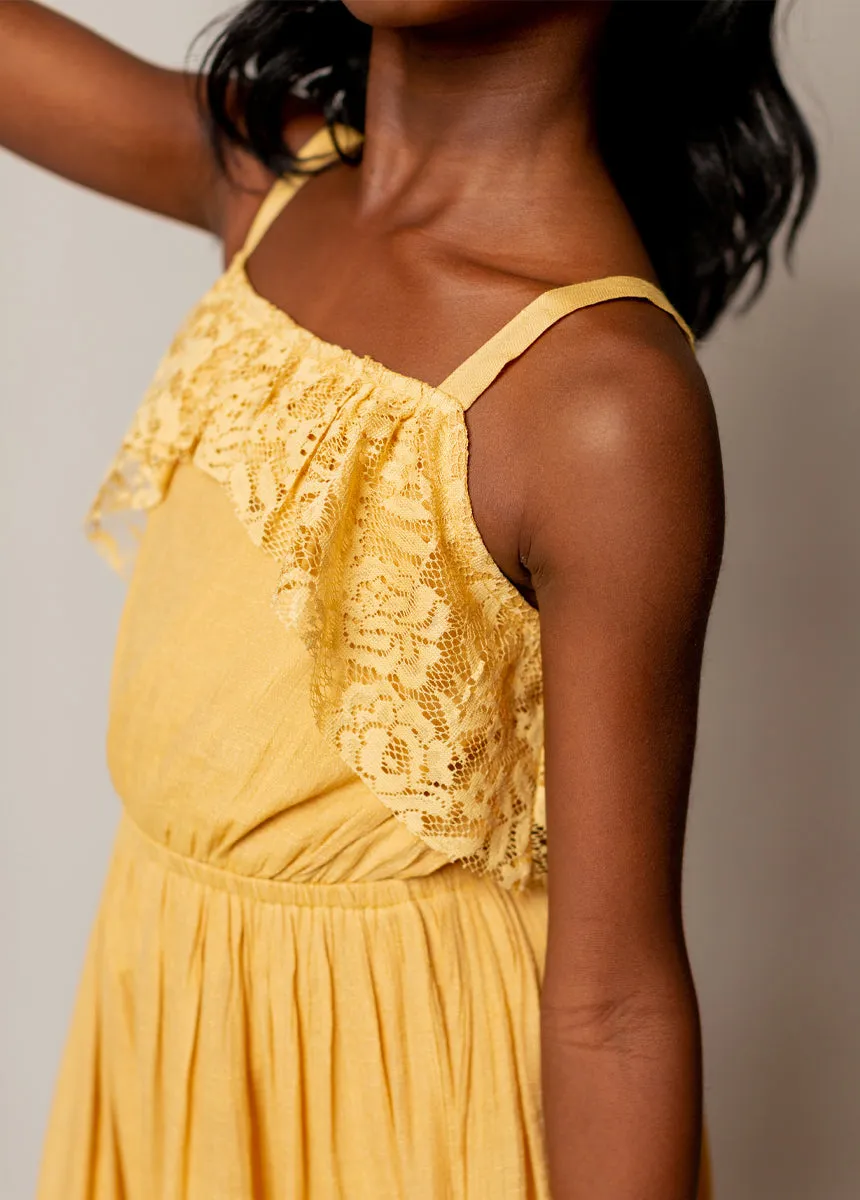 Siti Dress in Buttercup