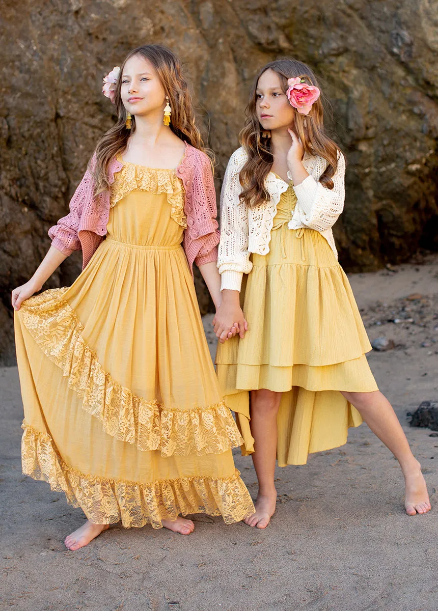 Siti Dress in Buttercup