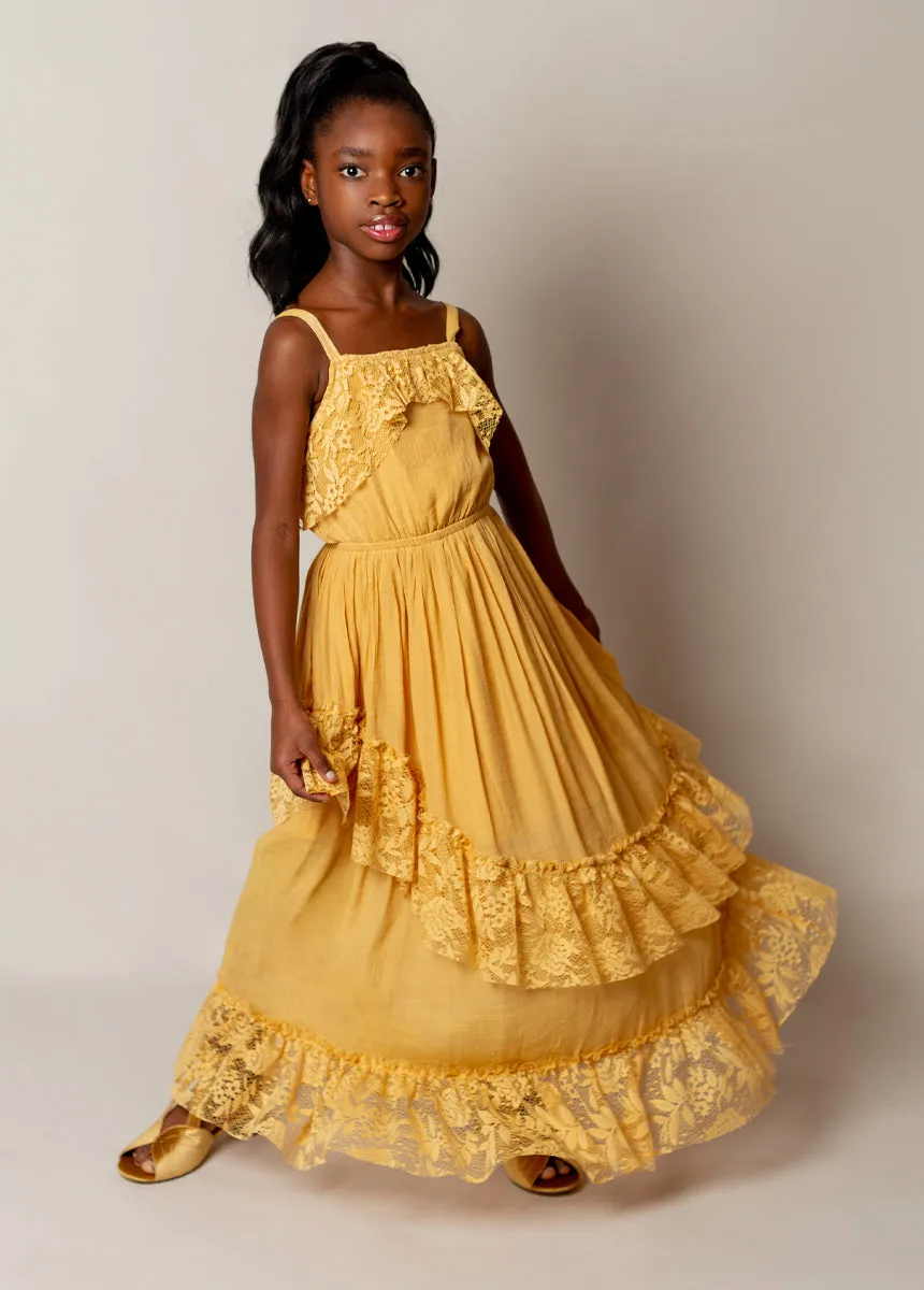 Siti Dress in Buttercup