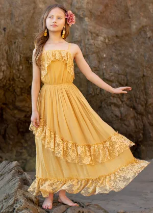 Siti Dress in Buttercup