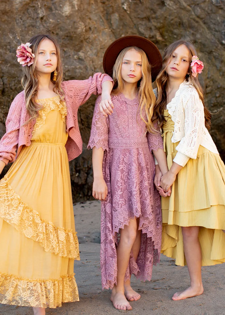 Siti Dress in Buttercup