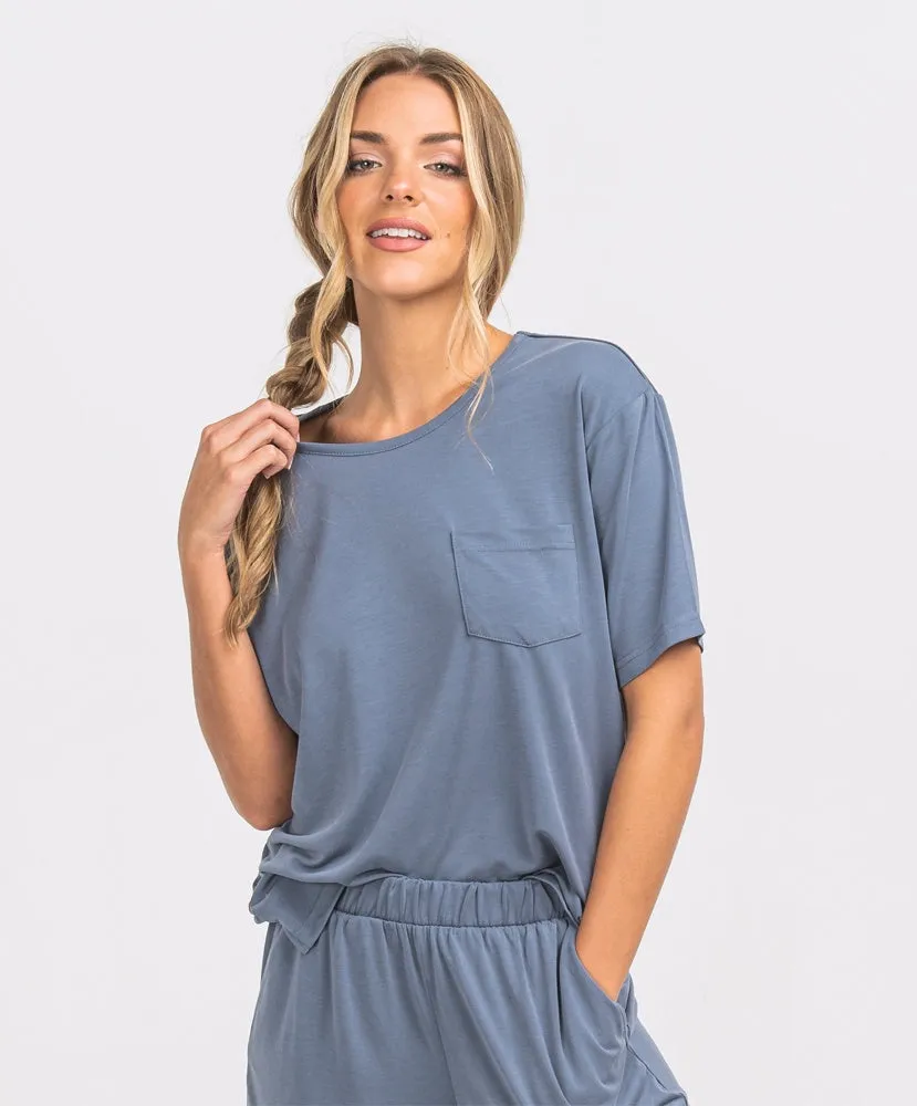 Southern Shirt Co - JOMO Modal PJ Pocket TEE