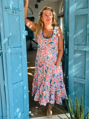 SUNDRESS  ,sleevless white Joy