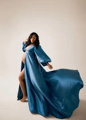 There  She Goes Reversible Robe