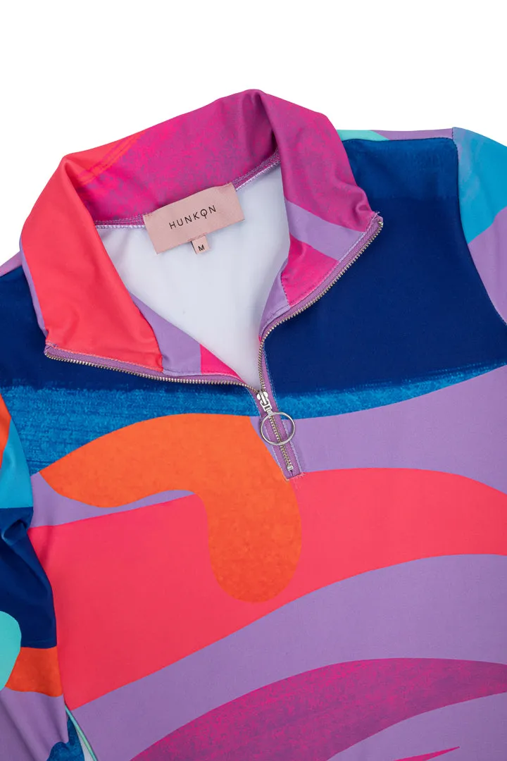 Toni Zipper Blouse - Under the Sea Art Print