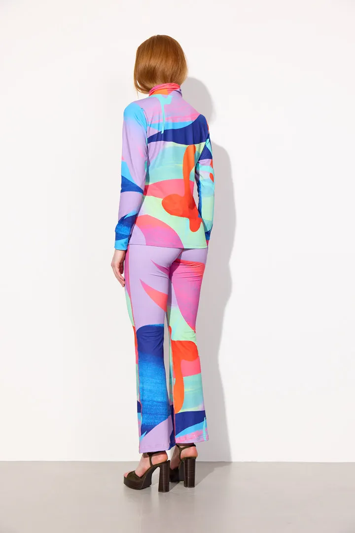Toni Zipper Blouse - Under the Sea Art Print