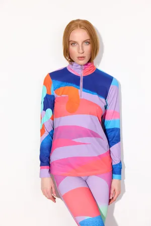 Toni Zipper Blouse - Under the Sea Art Print