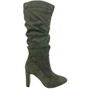 Una Healy Famous Friends Slouch Boots - Green