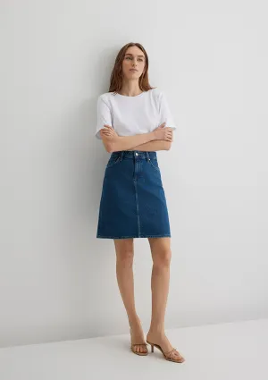 Valerie Blue Denim Jean Skirt