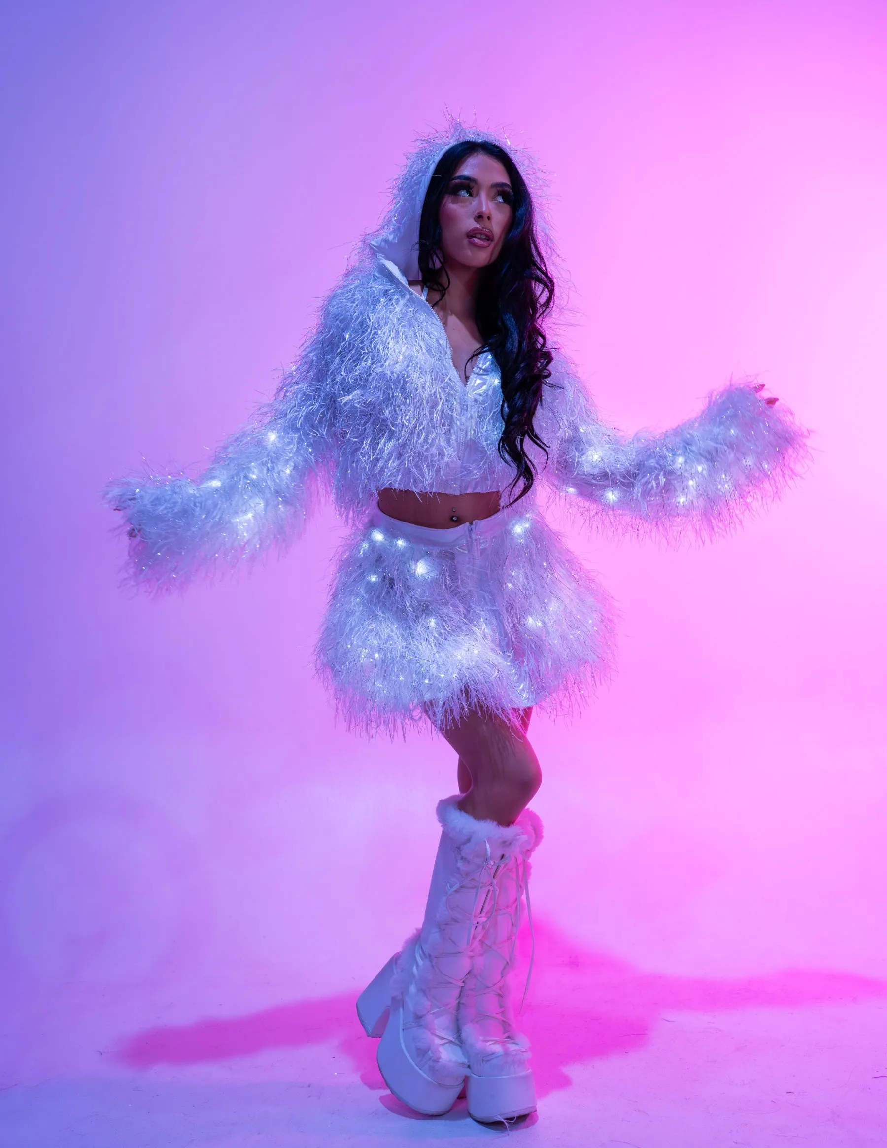 White LED Funkmaster Skirt