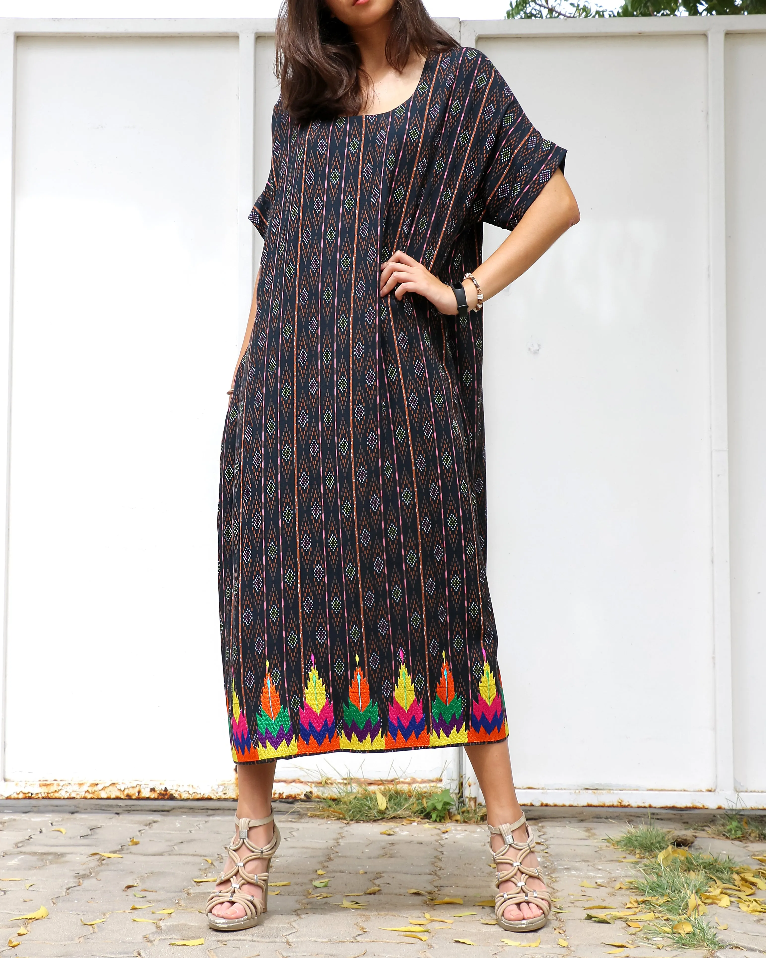 Wohali Embroidered Dress